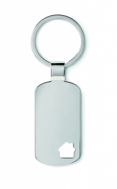 Logo trade promotional product photo of: Key ring with house detail Jelgava