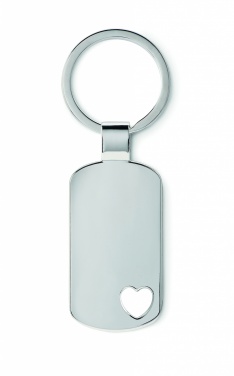 Logotrade promotional gifts photo of: Key ring with heart detail Jūrmala