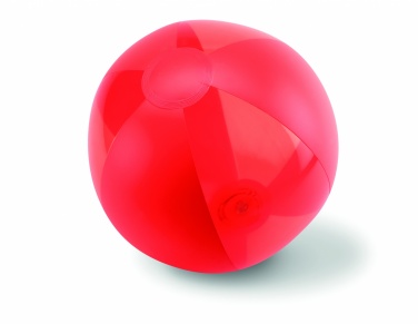 Logo trade promotional giveaways image of: Inflatable beach ball