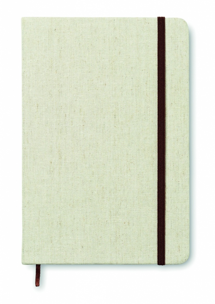 Logotrade promotional merchandise photo of: A5 canvas notebook
