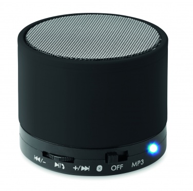 Logotrade promotional gift picture of: Round wireless speaker