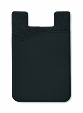 Logo trade advertising product photo of: Silicone cardholder