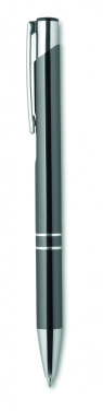 Logotrade promotional giveaways photo of: Push button aluminium pen BERN