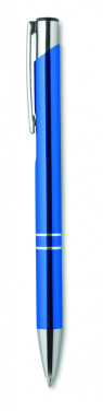 Logo trade promotional item photo of: Push button aluminium pen BERN