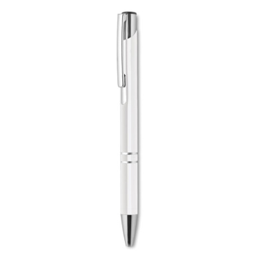 Logotrade corporate gift image of: Push button aluminium pen BERN