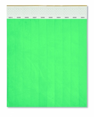 Logo trade promotional giveaway photo of: One sheet of 10 wristbands