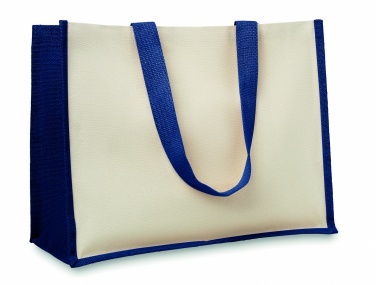 Logotrade promotional giveaway picture of: Jute and canvas shopping bag