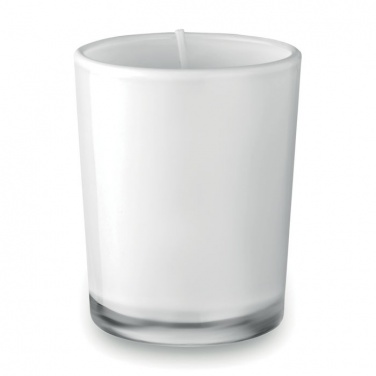 Logotrade promotional giveaway image of: Scented candle in glass