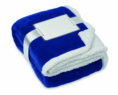Logo trade corporate gifts picture of: Blanket coral fleece/ sherpa