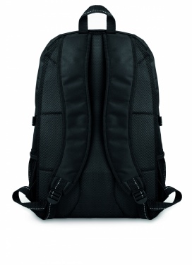Logo trade promotional gifts picture of: Polyester laptop backpack