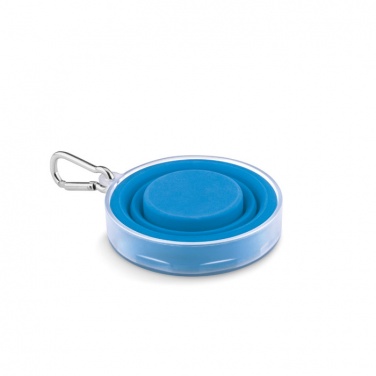 Logo trade promotional item photo of: Silicone foldable cup