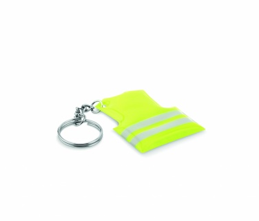 Logo trade promotional gifts image of: Key ring with reflecting vest Jekabpils