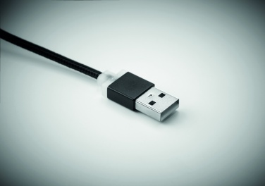 Logo trade advertising product photo of: key ring with USB type C cable Salaspils