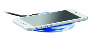 Logo trade promotional products picture of: Round wireless charging pad 5W