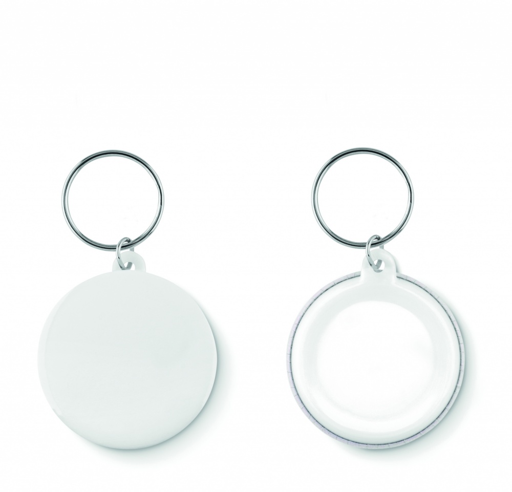 Logotrade promotional gift image of: Small pin button key ring Tukums