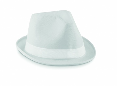 Logo trade promotional items image of: Coloured polyester hat