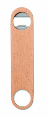 Logo trade business gift photo of: Wooden bottle opener