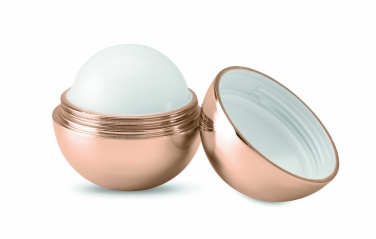 Logotrade advertising products photo of: Round lip balm UV finish