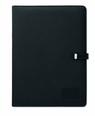 Logo trade promotional products image of: A4 folder w/wireless charger5W