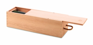 Logotrade promotional item image of: Wooden wine box