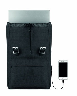 Logotrade promotional gift image of: Backpack in 600D polyester