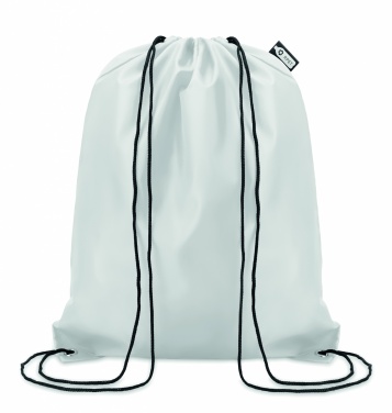 Logo trade corporate gifts picture of: 190T RPET drawstring bag
