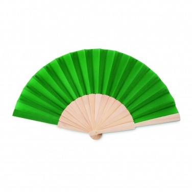 Logotrade promotional items photo of: Manual hand fan wood
