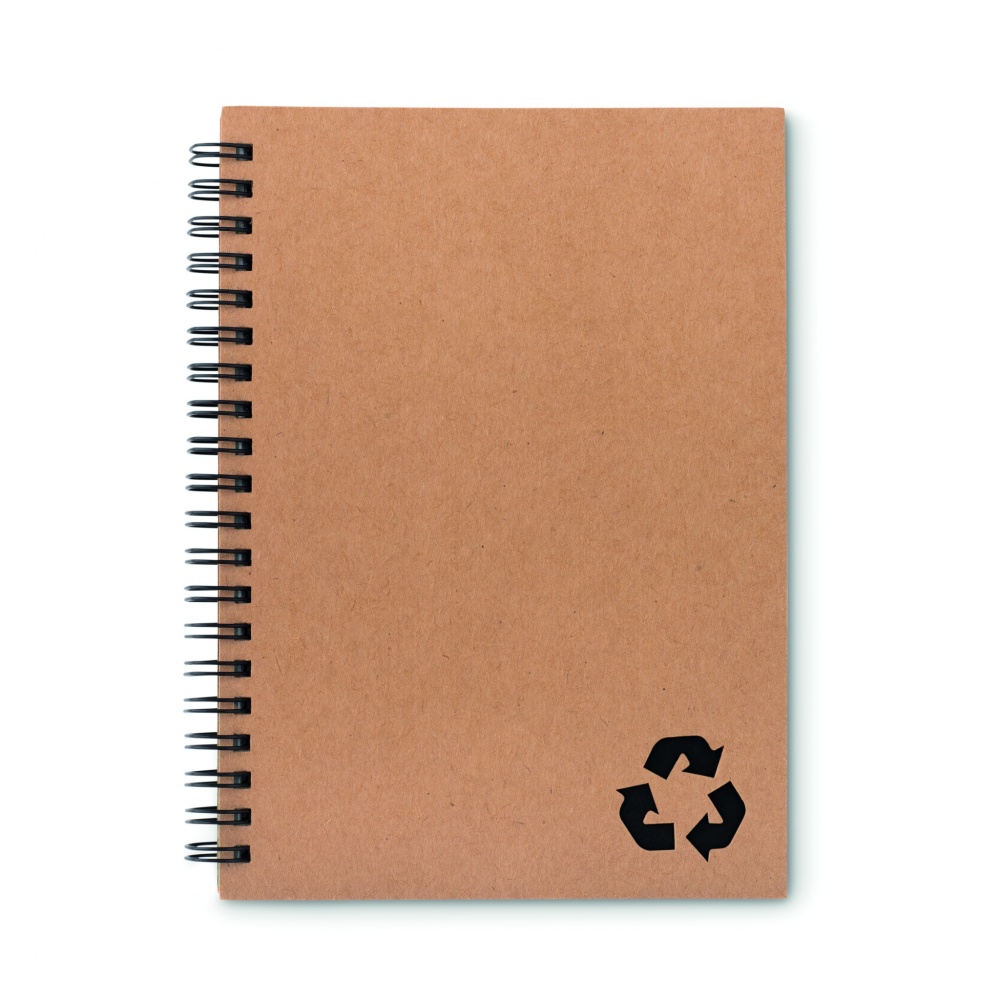 Logo trade business gift photo of: Mineral paper notebook 70 line