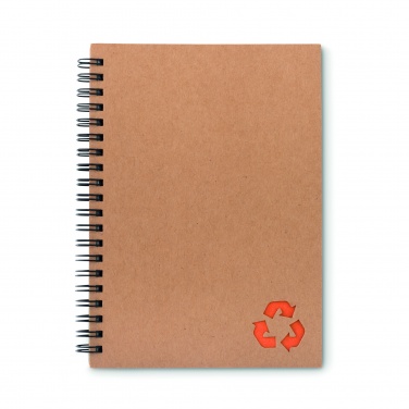 Logo trade corporate gift photo of: Mineral paper notebook 70 line