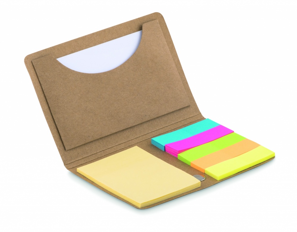 Logotrade promotional gift picture of: Card holder with memo set