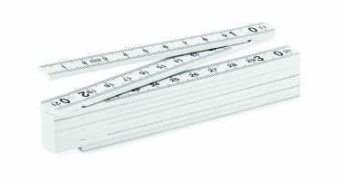 Logo trade advertising products image of: Folding ruler 1m