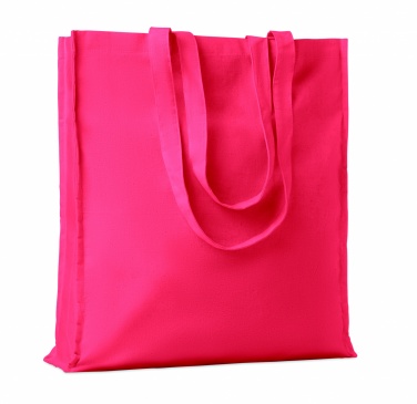 Logo trade promotional giveaways picture of: 140gr/m² cotton shopping bag