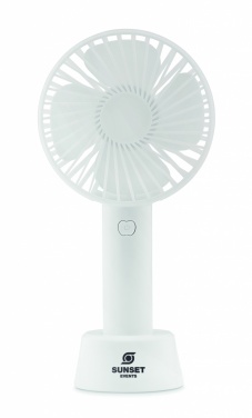 Logotrade promotional merchandise picture of: USB desk fan with stand 