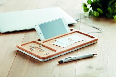Logo trade promotional giveaways image of: Wireless charging pad 5W MALABAR