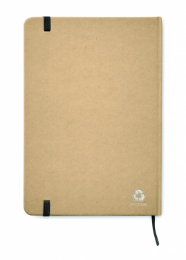 Logotrade promotional product image of: A5 recycled notebook 80 lined