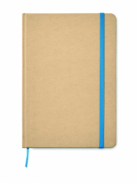 Logo trade promotional merchandise image of: A5 recycled notebook 80 lined