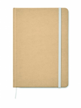 Logotrade promotional giveaways photo of: A5 recycled notebook 80 lined
