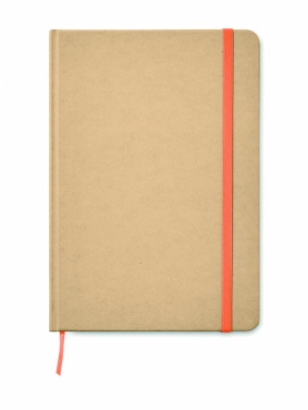 Logotrade promotional product picture of: A5 recycled notebook 80 lined