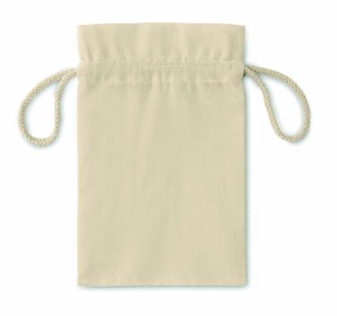 Logotrade promotional gift picture of: Small Cotton draw cord bag