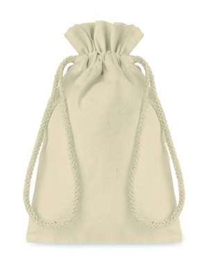 Logotrade promotional item image of: Small Cotton draw cord bag