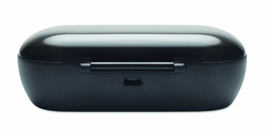 Logo trade promotional giveaway photo of: TWS earbuds with charging box