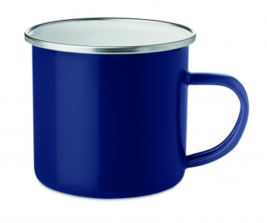 Logo trade promotional product photo of: Metal mug with enamel layer