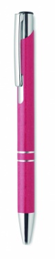 Logotrade corporate gift image of: Wheat Straw/ABS push type pen
