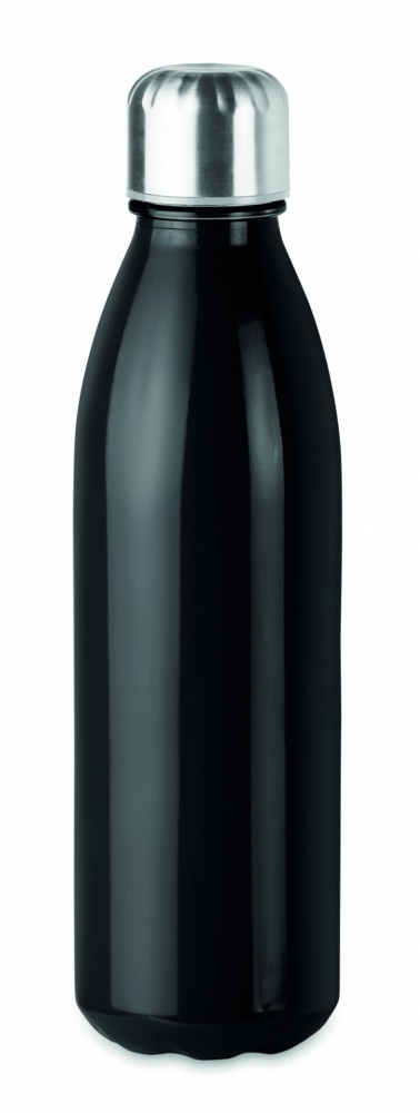 Logo trade business gifts image of: Glass drinking bottle 650ml