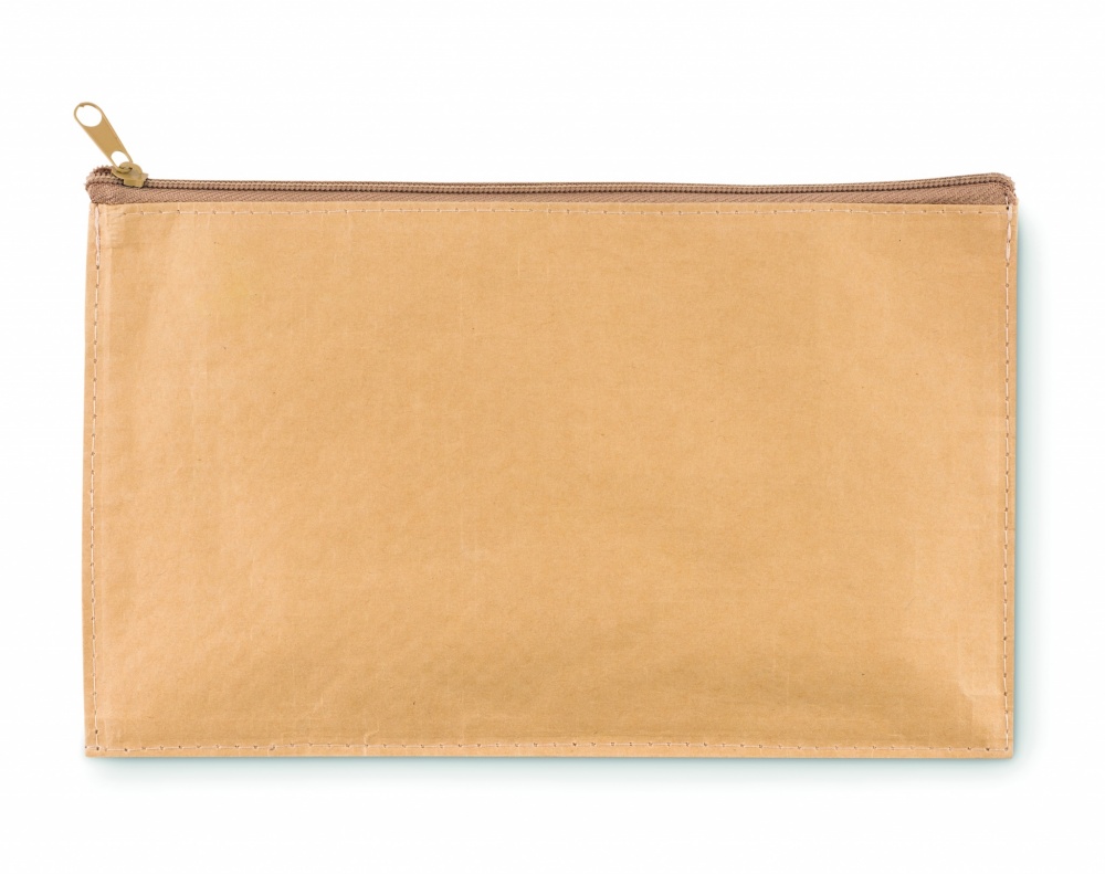 Logo trade advertising products image of: Woven paper pencil case