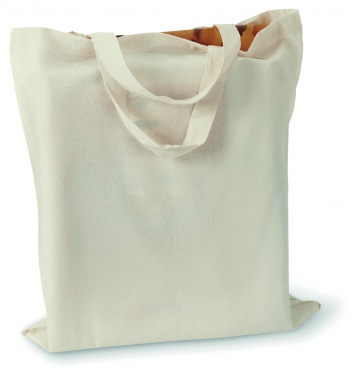 Logo trade promotional giveaway photo of: 140gr/m² cotton shopping bag