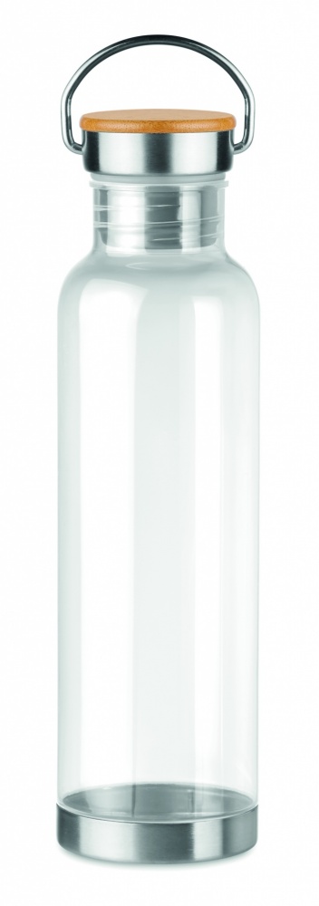 Logotrade promotional giveaway image of: Tritan 800ml bottle bamboo top