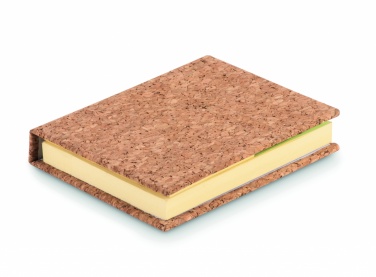Logotrade corporate gifts photo of: Cork sticky note memo pad