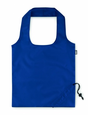 Logo trade business gifts image of: Foldable RPET shopping bag