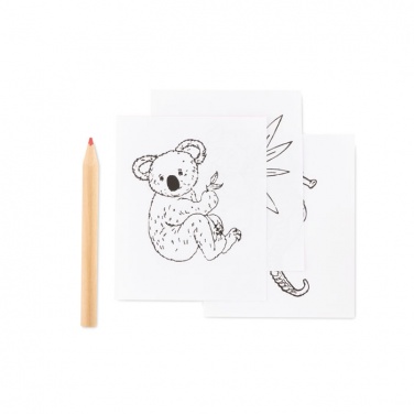 Logo trade promotional items image of: Colouring set